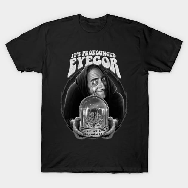 Eyegor - Distressed T-Shirt by PeligroGraphics